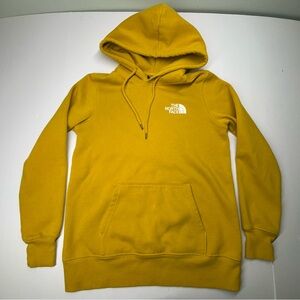 The North Face Women's Graphic Half Dome Hoodie Size Small Logo Gold